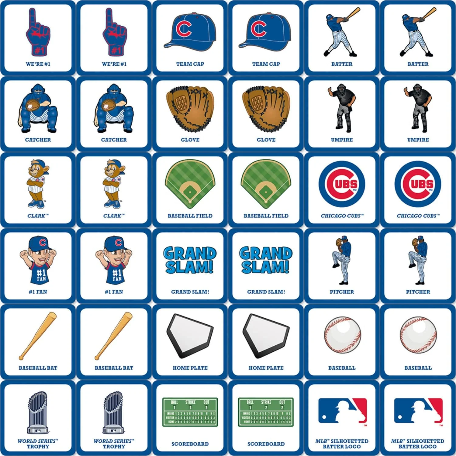 Chicago Cubs Matching Game - Image 2