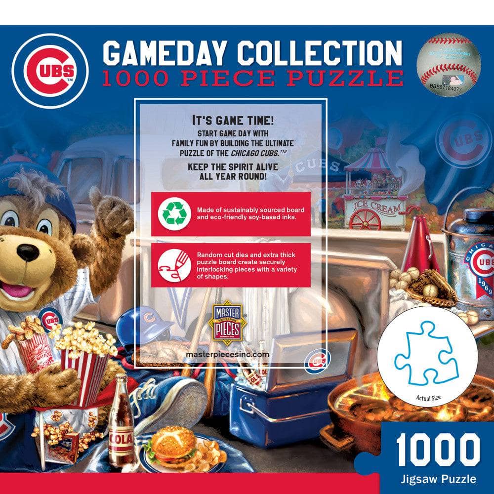 Chicago Cubs - Gameday 1000 Piece Jigsaw Puzzle - Image 3