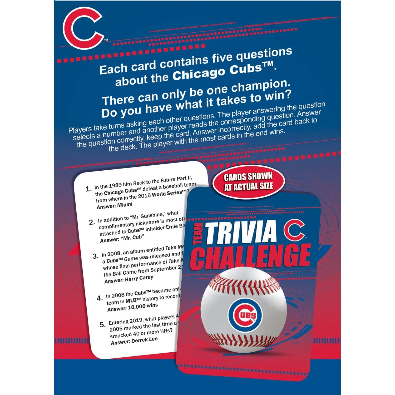 Chicago Cubs Trivia Challenge - Image 3