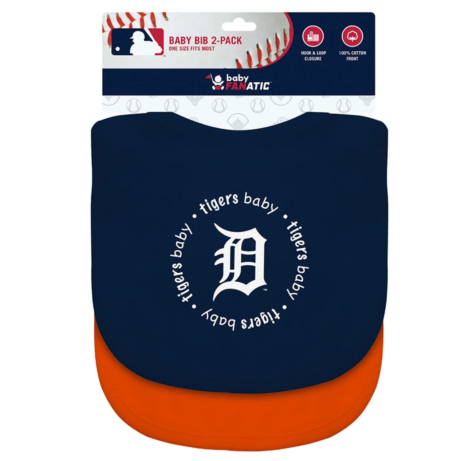 Detroit Tigers - Baby Bibs 2-Pack - Image 2