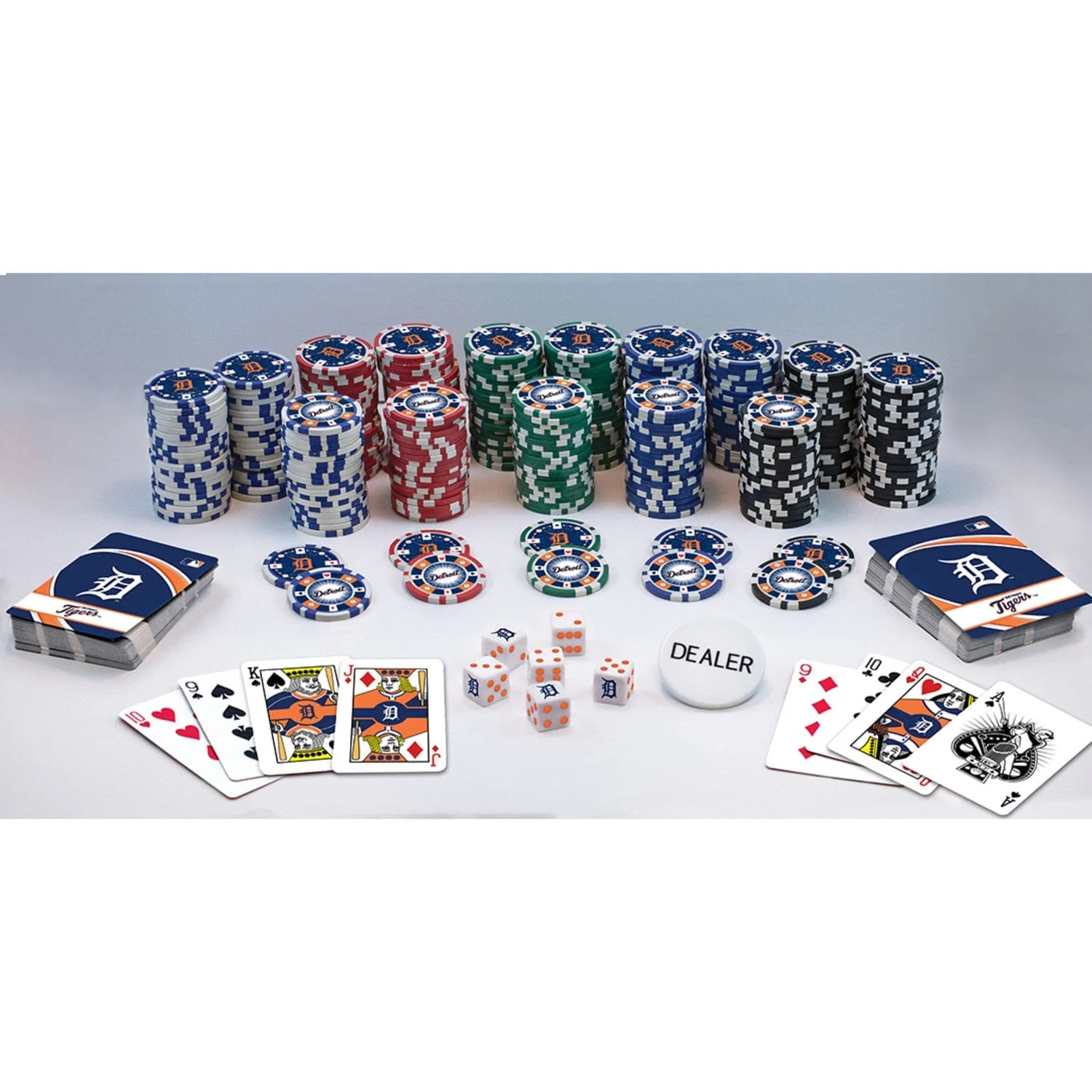 Detroit Tigers 300 Piece Poker Set - Image 2