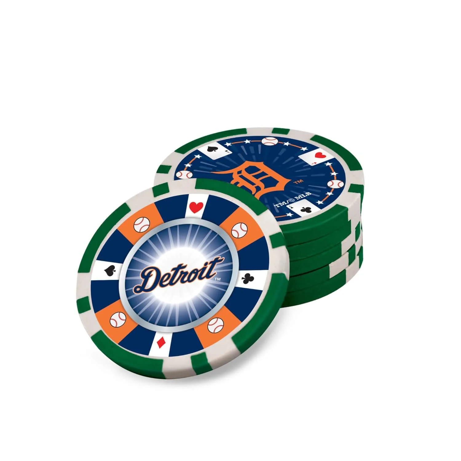 Detroit Tigers 300 Piece Poker Set - Image 4