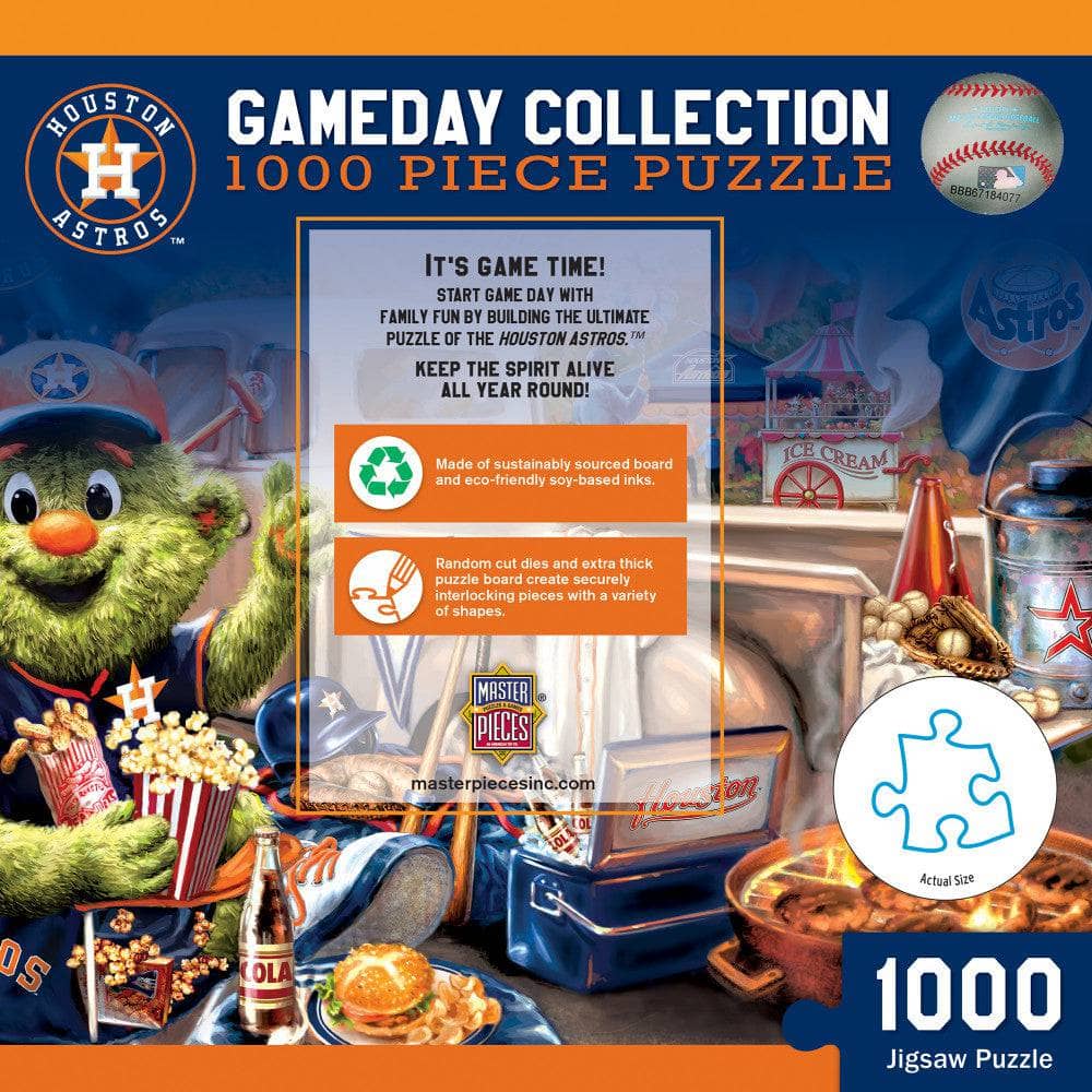 Houston Astros - Gameday 1000 Piece Jigsaw Puzzle - Image 3