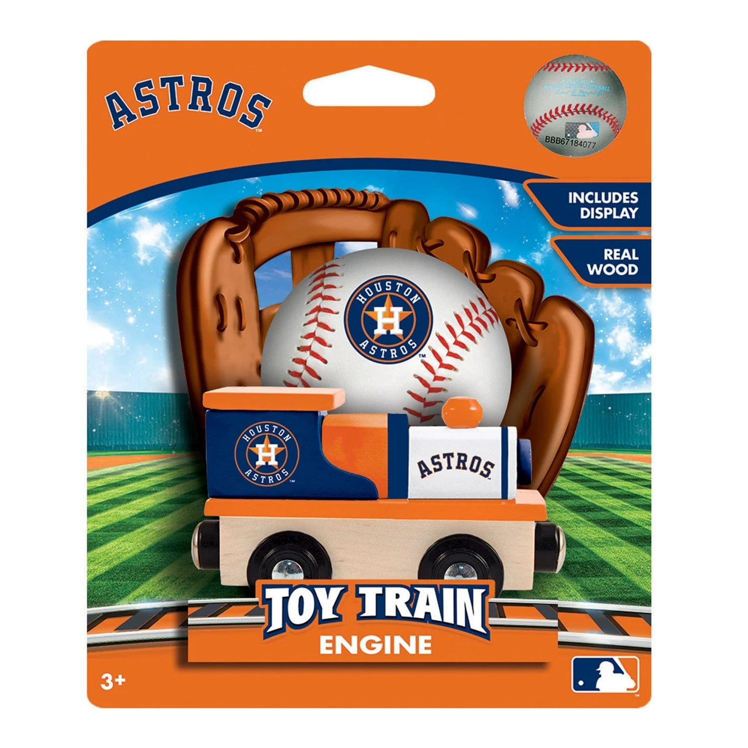 Houston Astros Toy Train Engine - Image 2