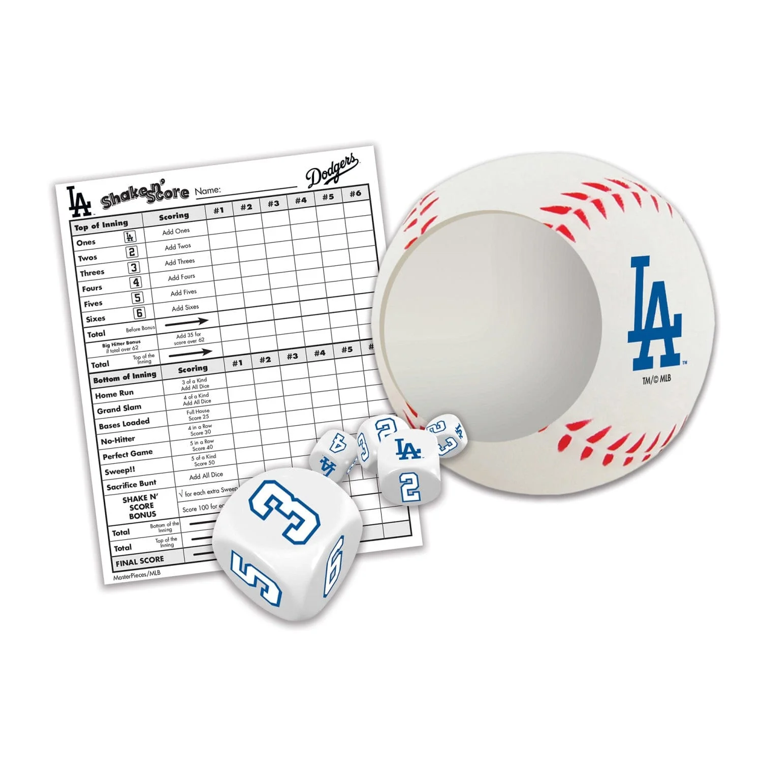 Los Angeles Dodgers Shake n' Score - Image 2