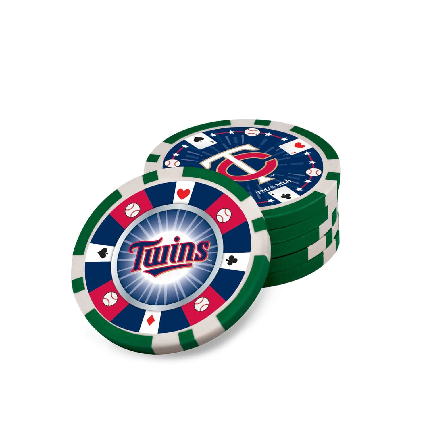 Minnesota Twins 300 Piece Poker Set - Image 4