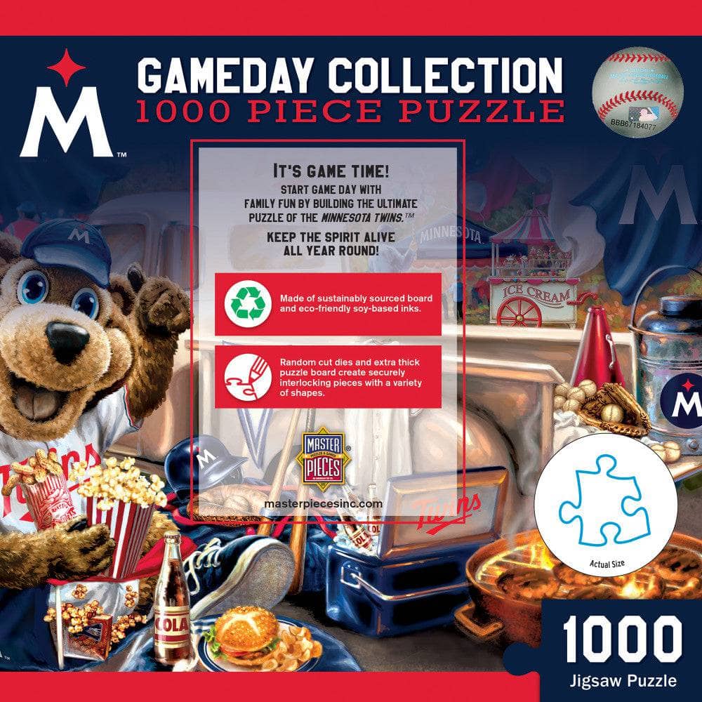 Minnesota Twins - Gameday 1000 Piece Jigsaw Puzzle - Image 3