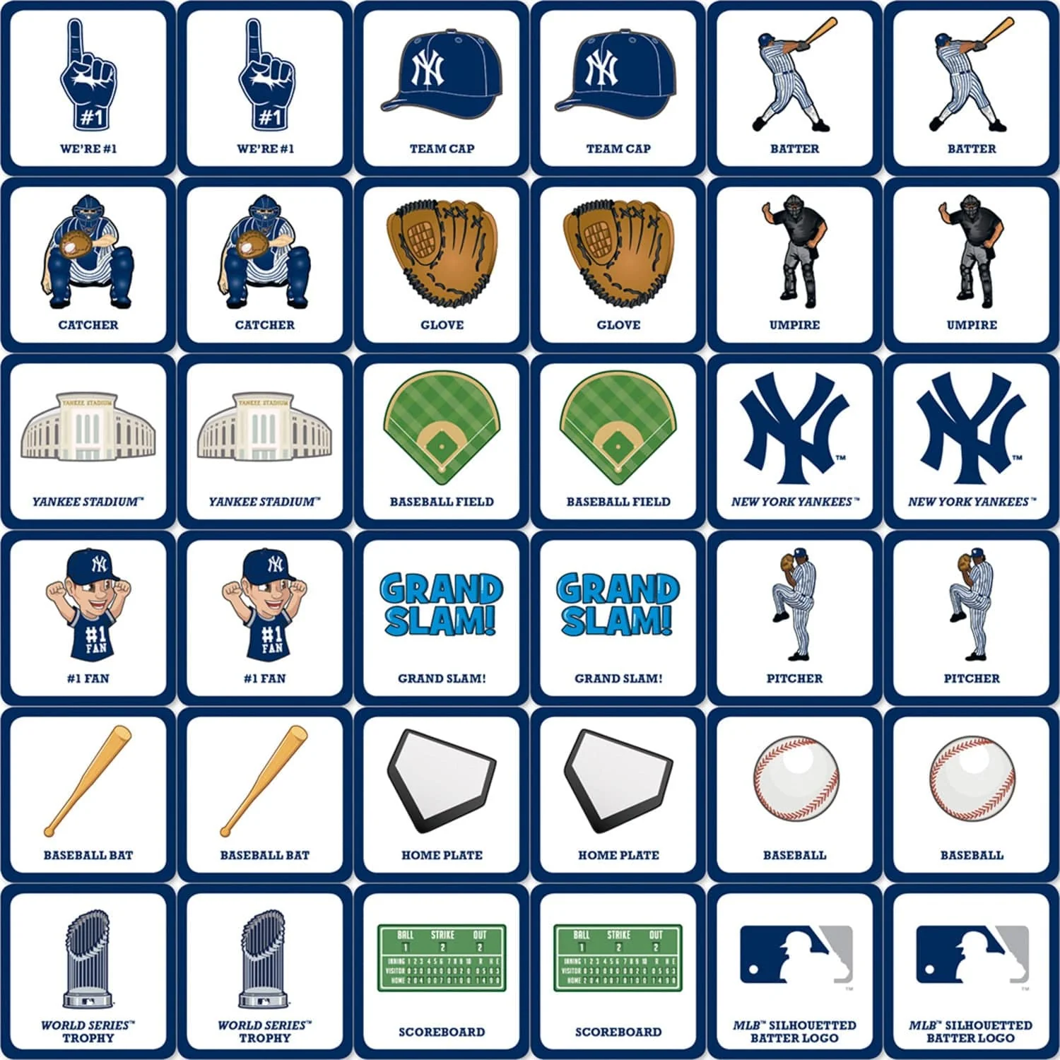 New York Yankees Matching Game - Image 2