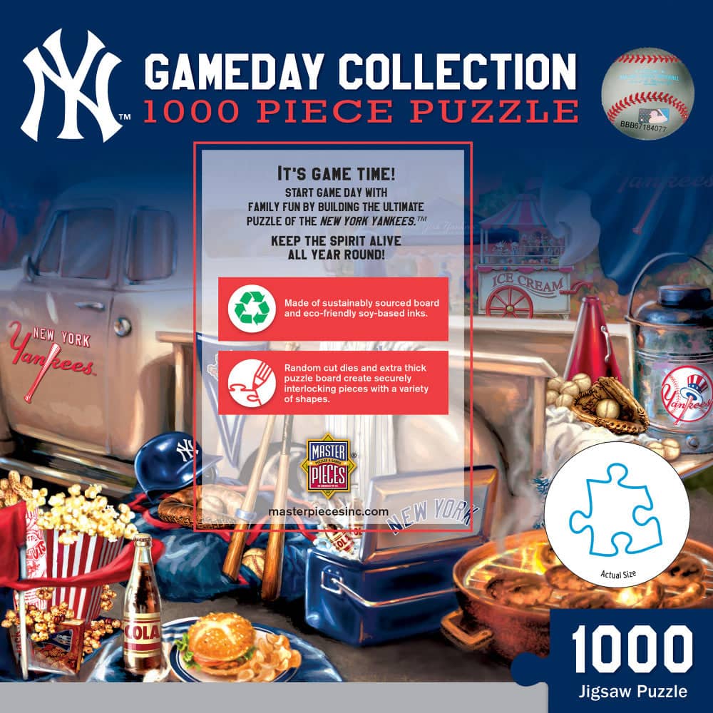 New York Yankees - Gameday 1000 Piece Jigsaw Puzzle - Image 3