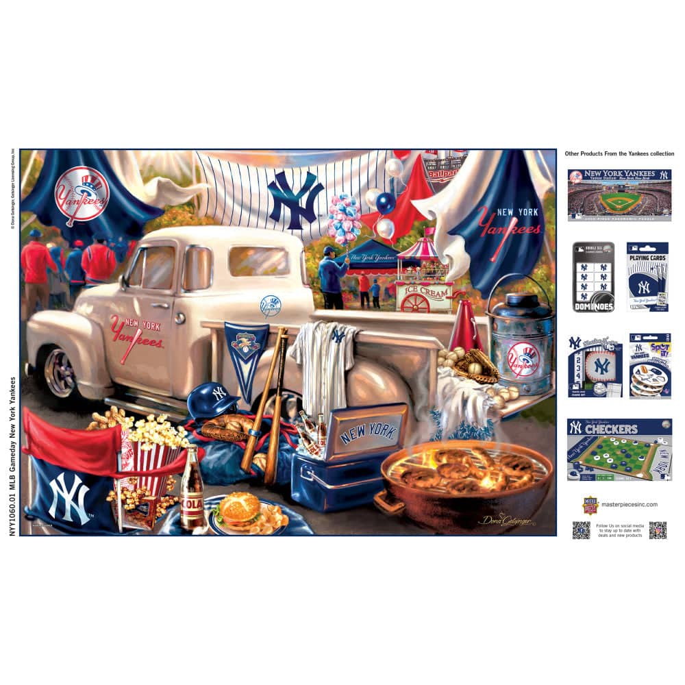 New York Yankees - Gameday 1000 Piece Jigsaw Puzzle - Image 4