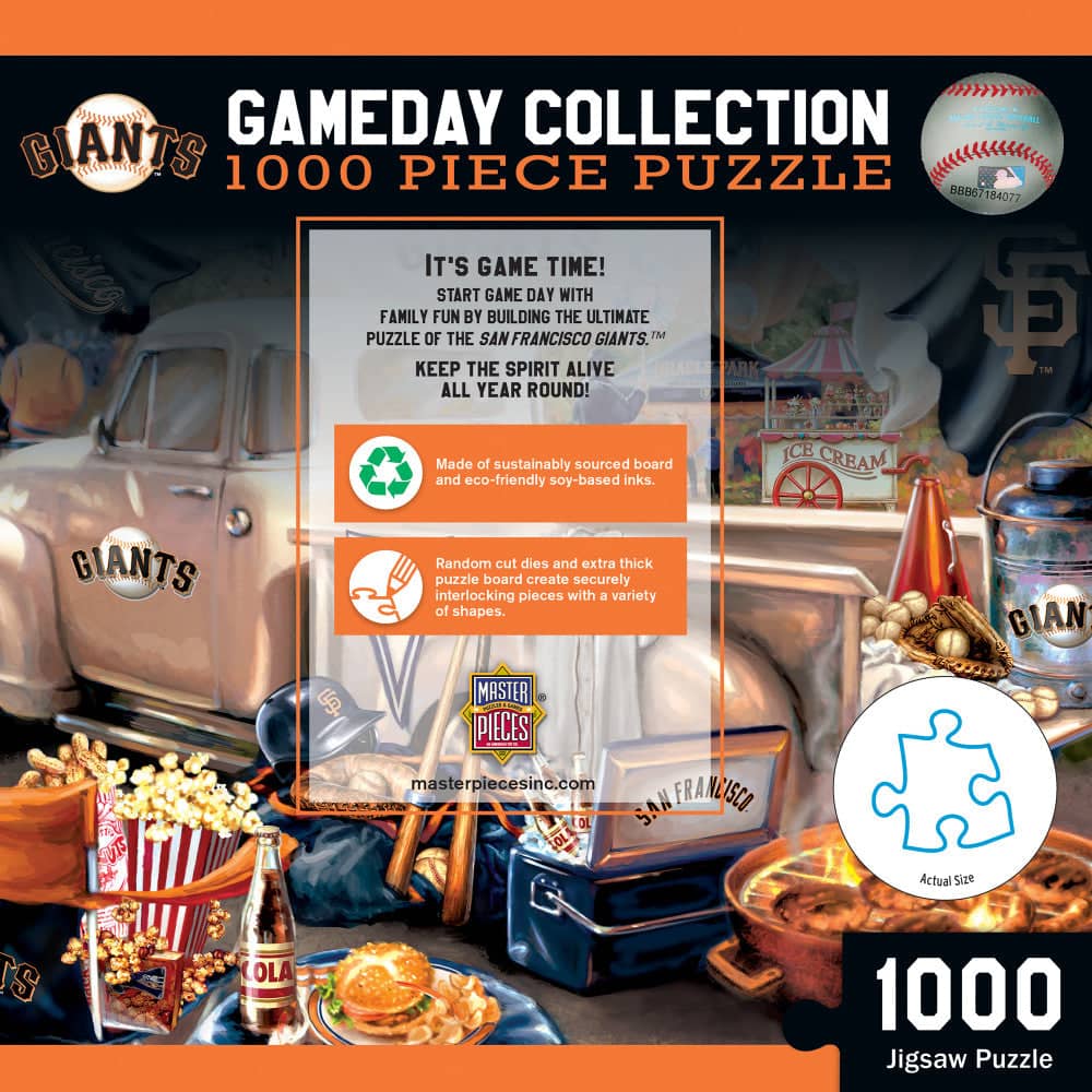 San Francisco Giants - Gameday 1000 Piece Jigsaw Puzzle - Image 3