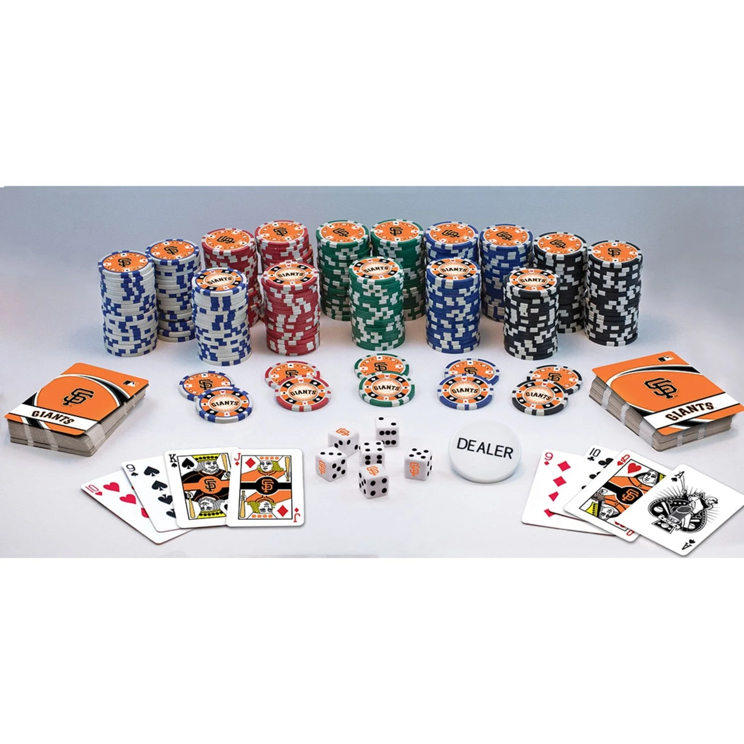 San Francisco Giants 300 Piece Poker Set - Image 2