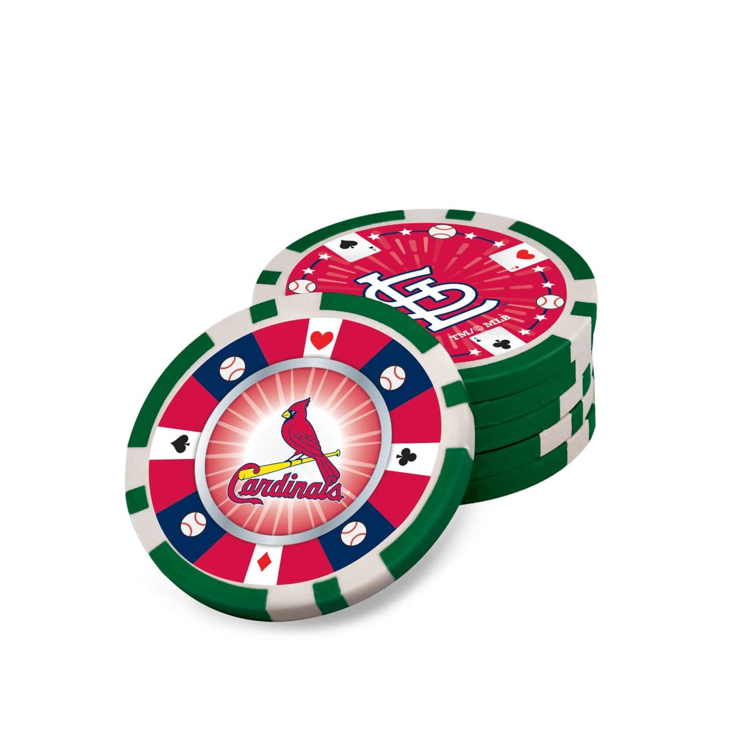 St. Louis Cardinals 300 Piece Poker Set - Image 5