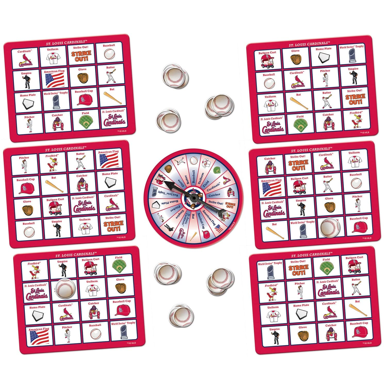 St. Louis Cardinals MLB Bingo Game - Image 2