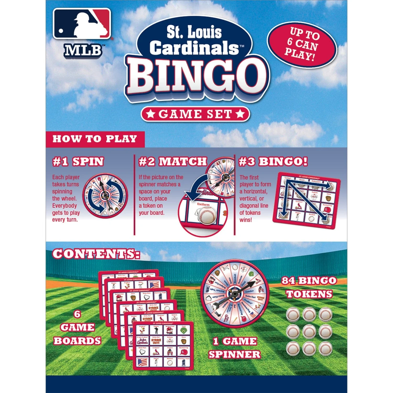 St. Louis Cardinals MLB Bingo Game - Image 3