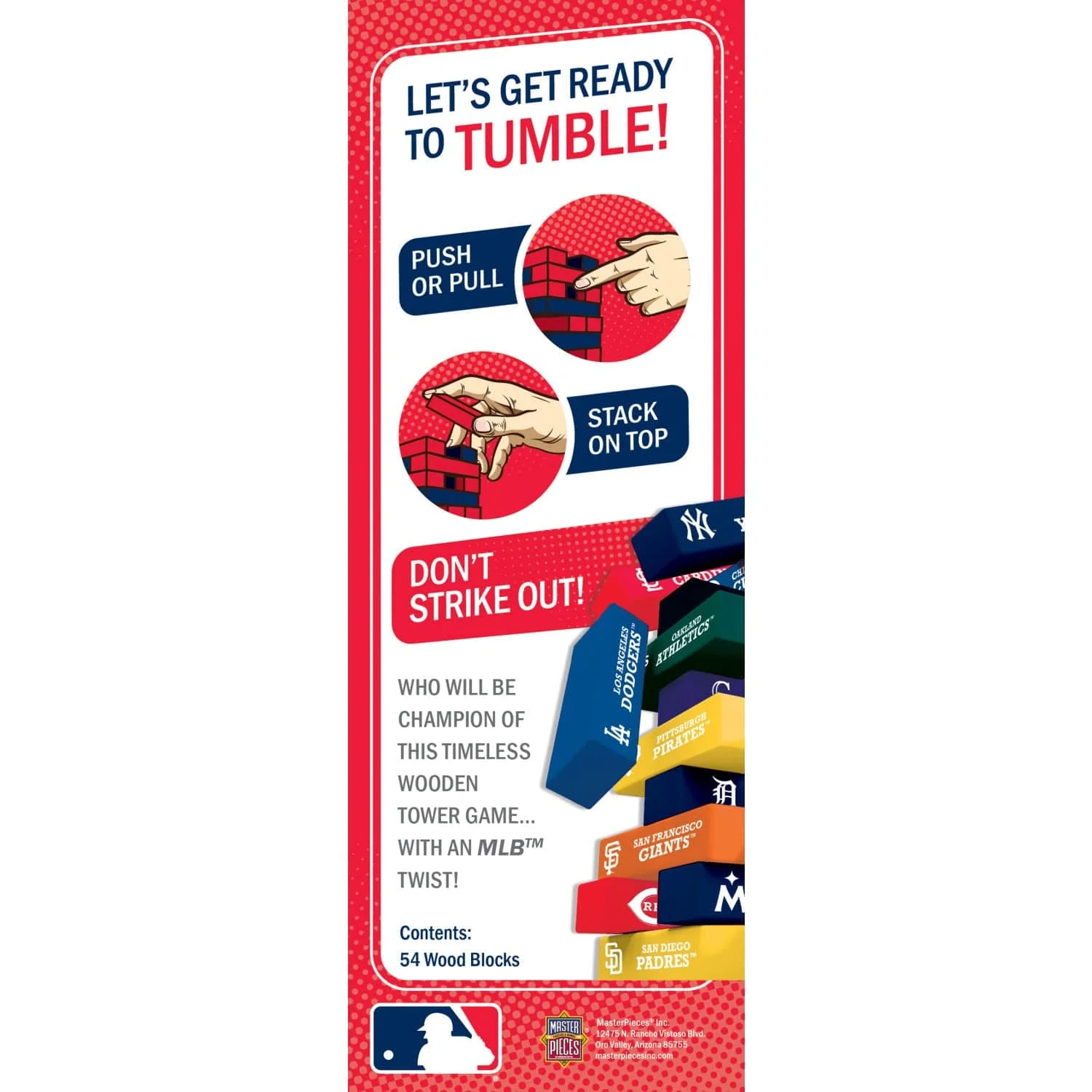 MLB Tumble Tower - All Teams - Image 3