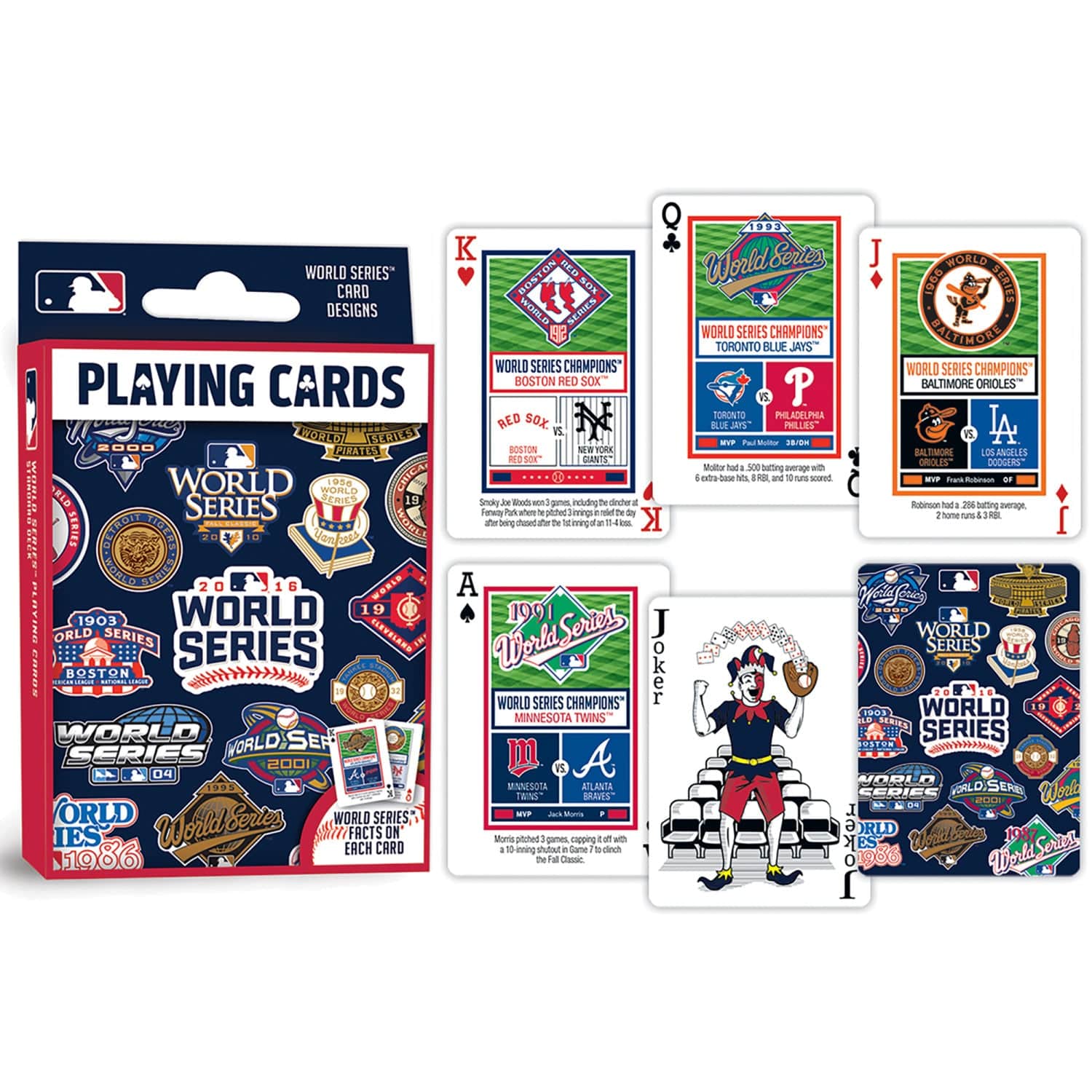 MLB World Series Playing Cards - 54 Card Deck - Image 3