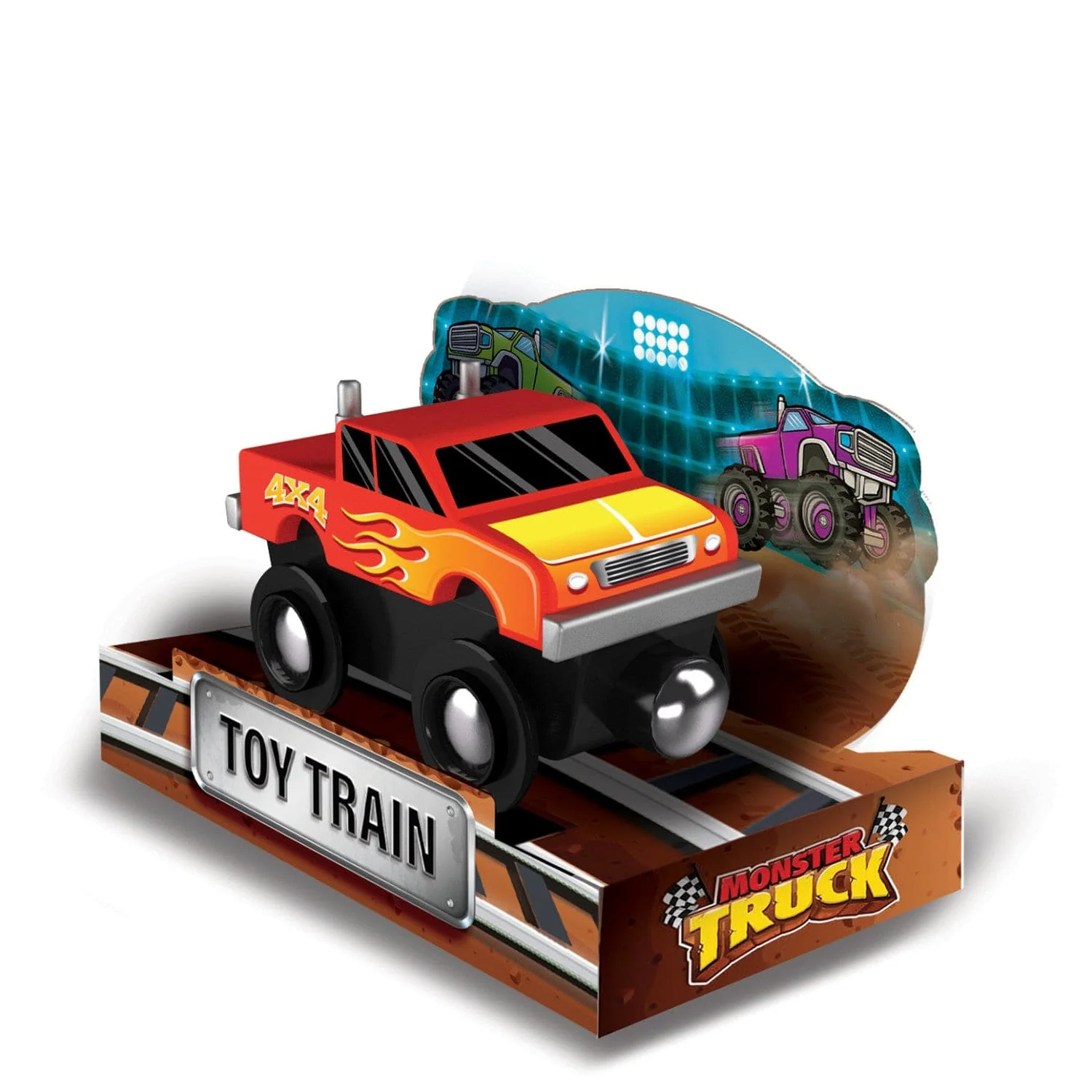 Monster Truck Toy Train - Image 3