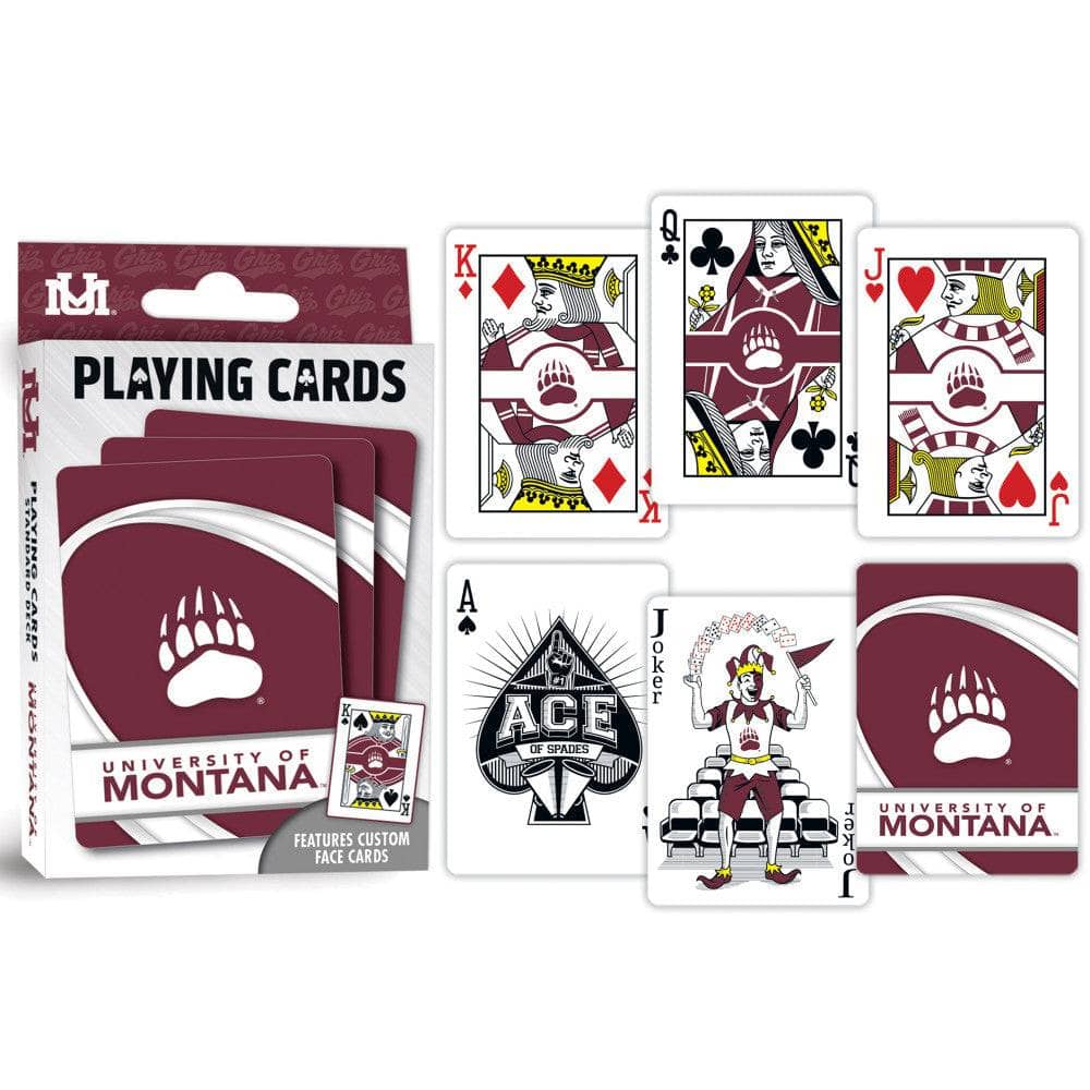 Montana Grizzlies Playing Cards - 54 Card Deck - Image 3
