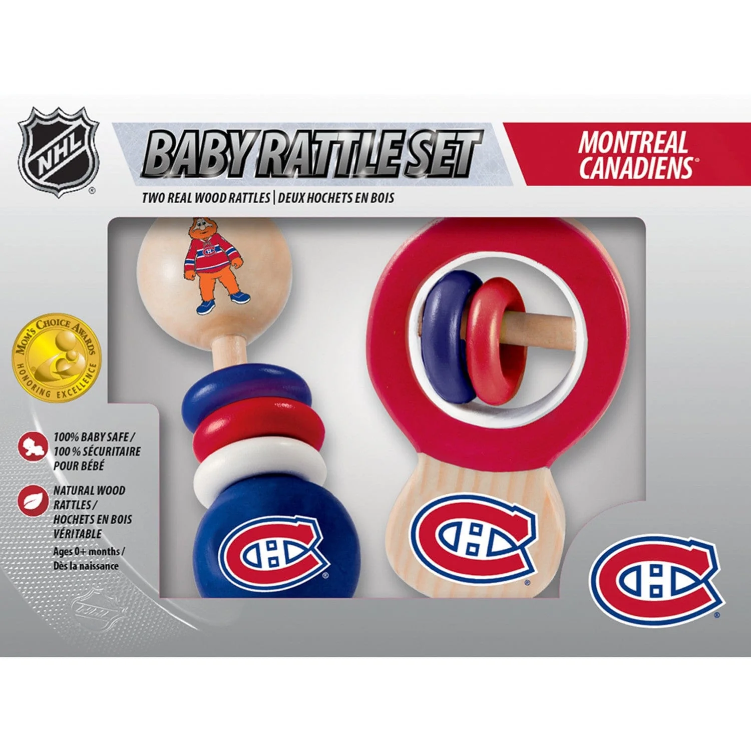 Montreal Canadiens - Baby Rattles 2-Pack - Image 2