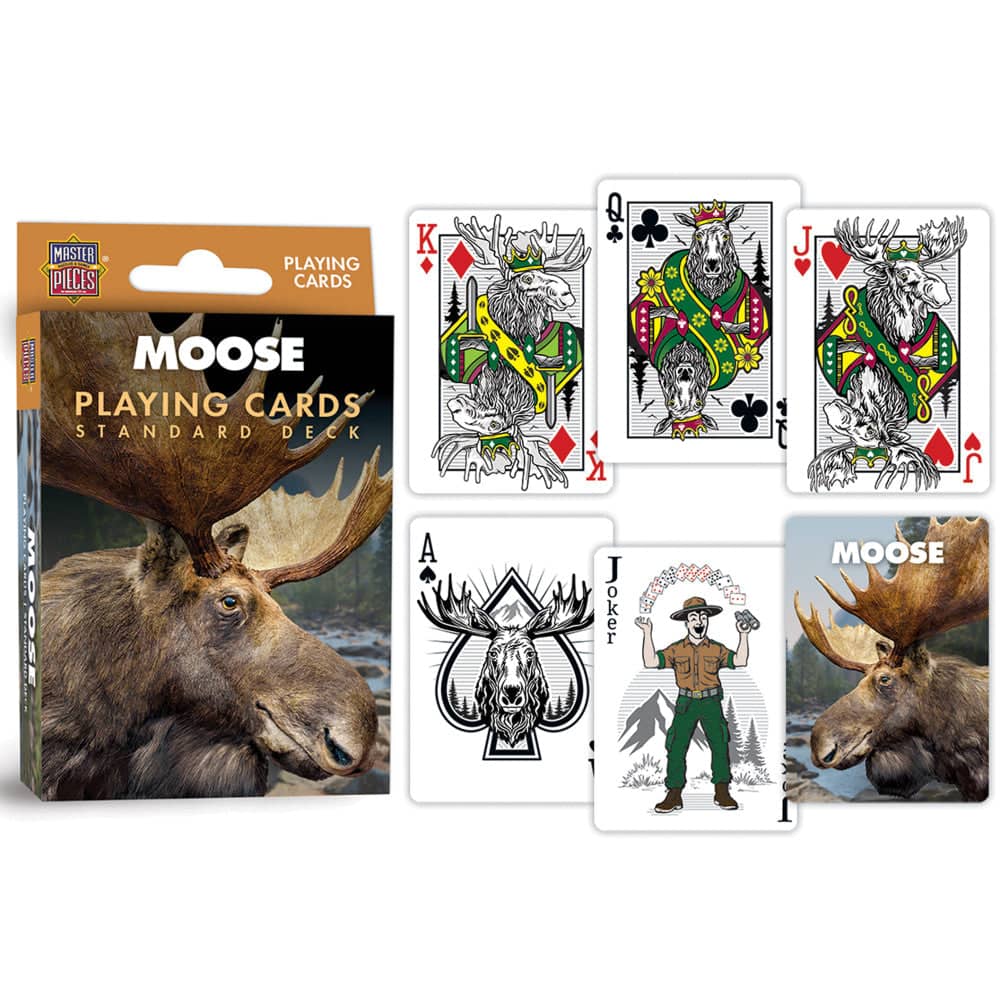 Moose Playing Cards - 54 Card Deck - Image 3