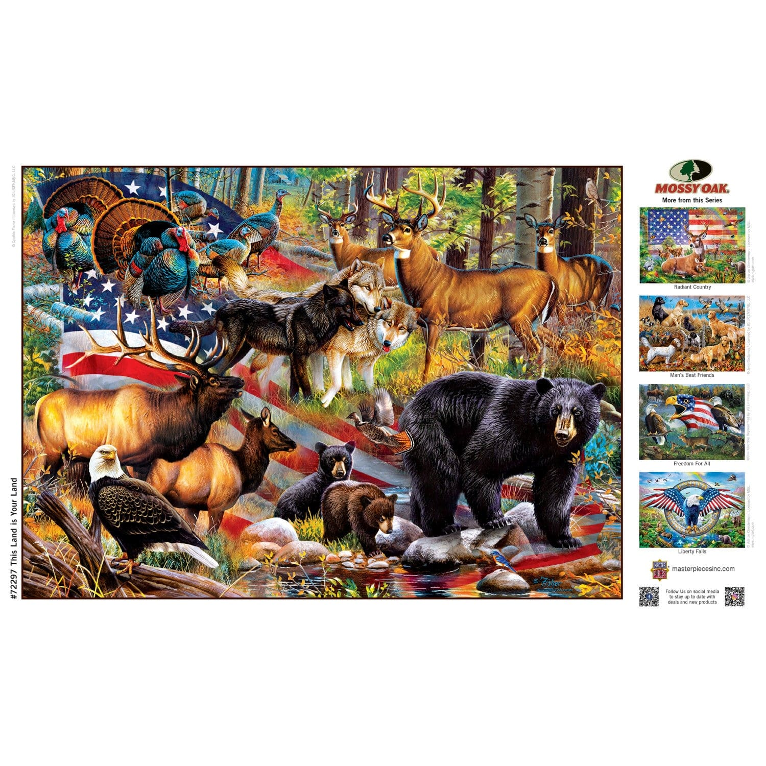 Mossy Oak - This Land is Your Land 1000 Piece Jigsaw Puzzle - Image 4