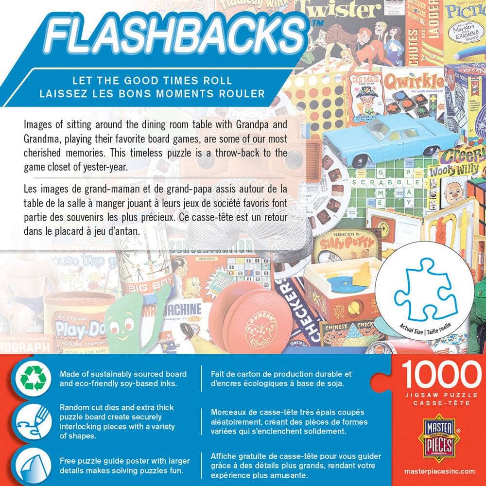 Flashbacks - Let the Good Times Roll 1000 Piece Jigsaw Puzzle - Image 3