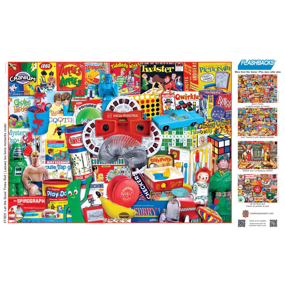 Flashbacks - Let the Good Times Roll 1000 Piece Jigsaw Puzzle - Image 4