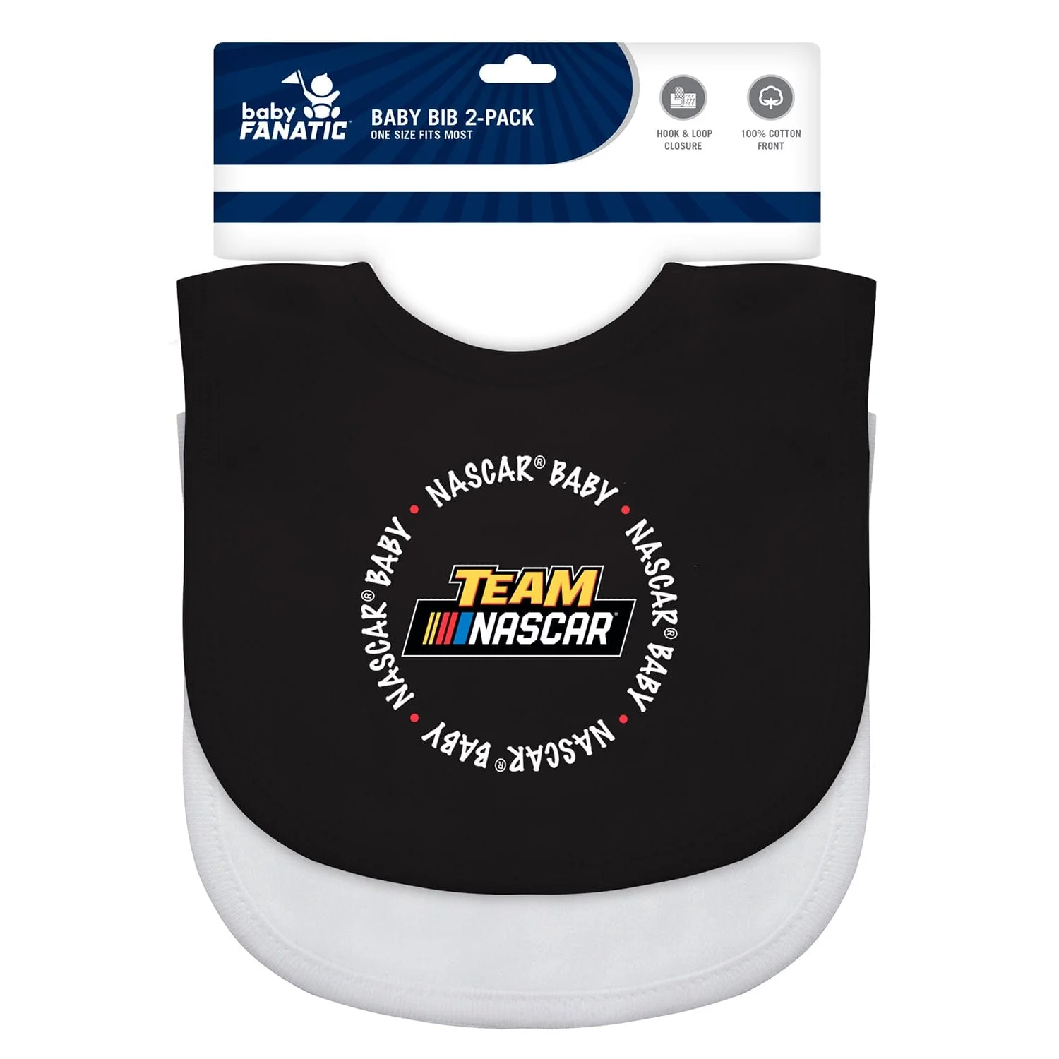 NASCAR Baby Bibs 2-Pack - Image 2