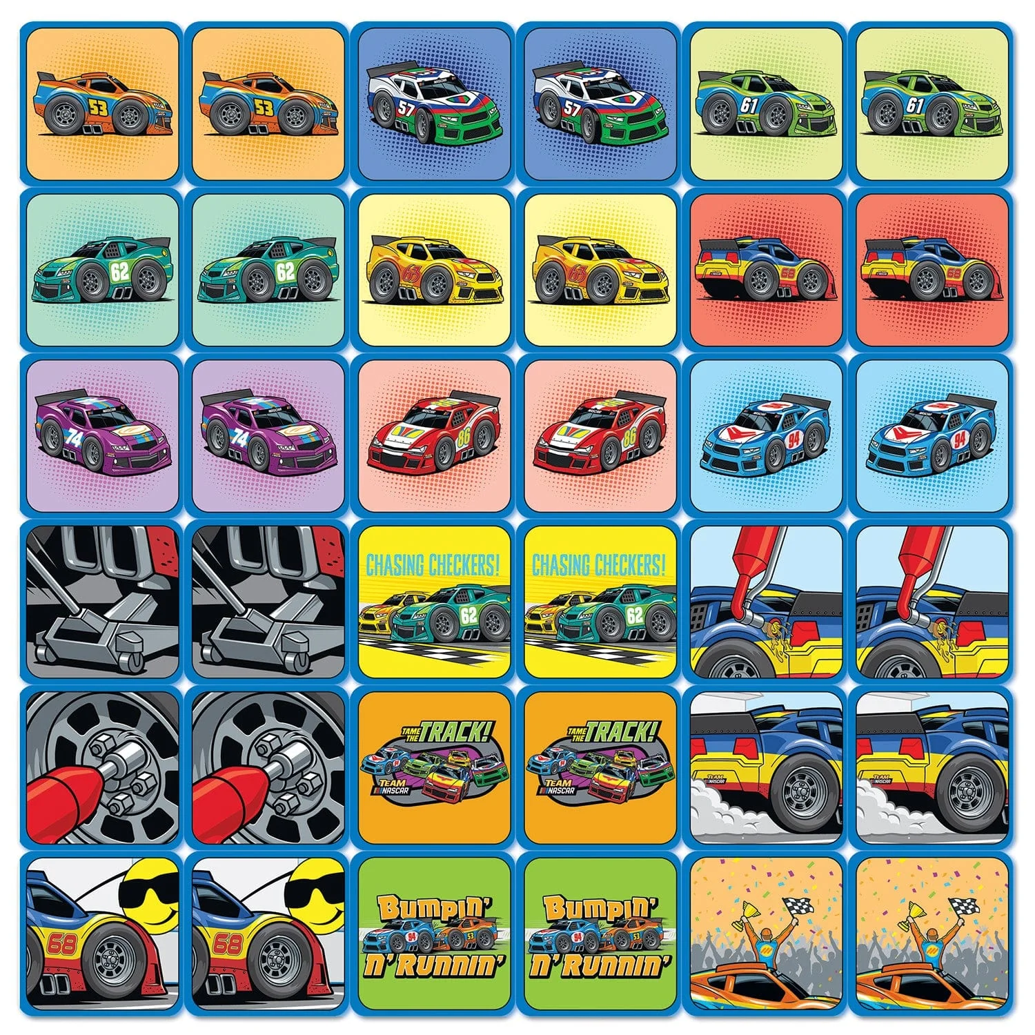 NASCAR Matching Game - Image 2