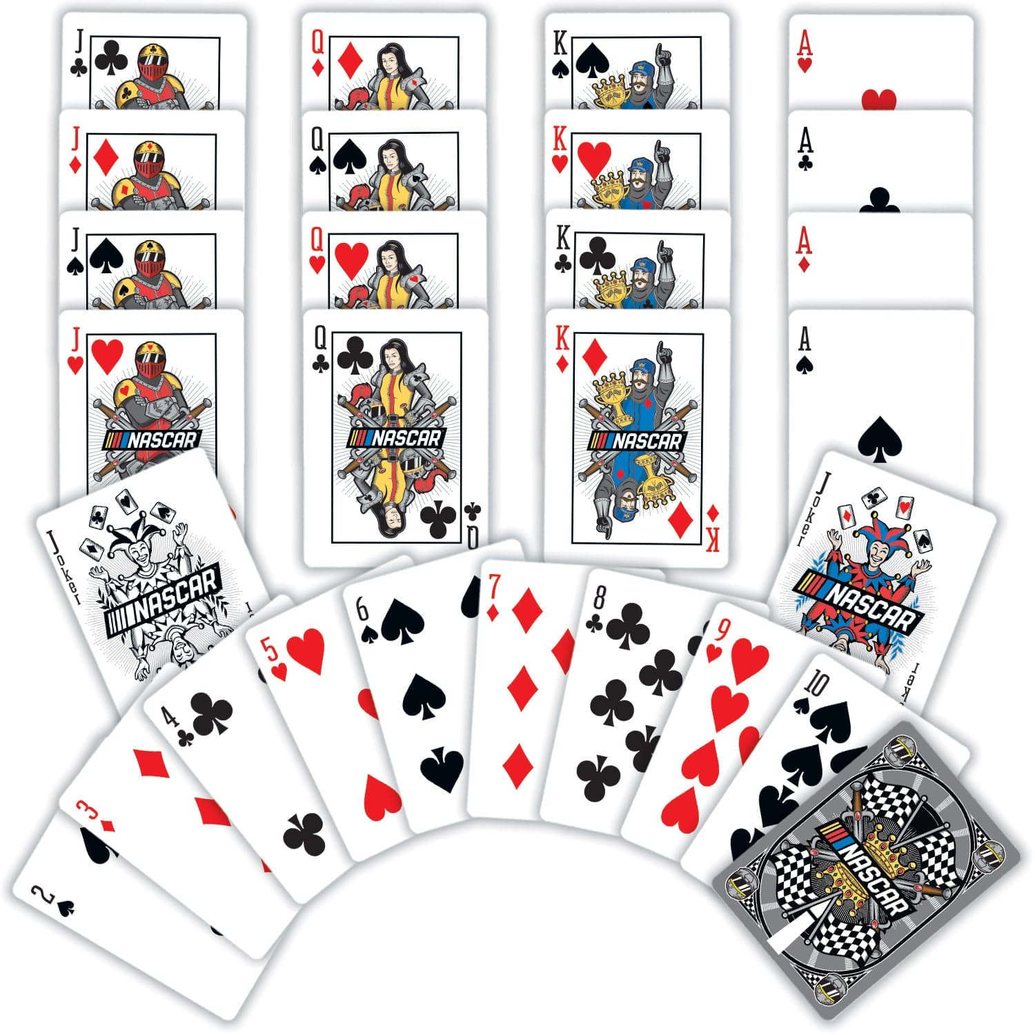 NASCAR Playing Cards - 54 Card Deck - Image 2