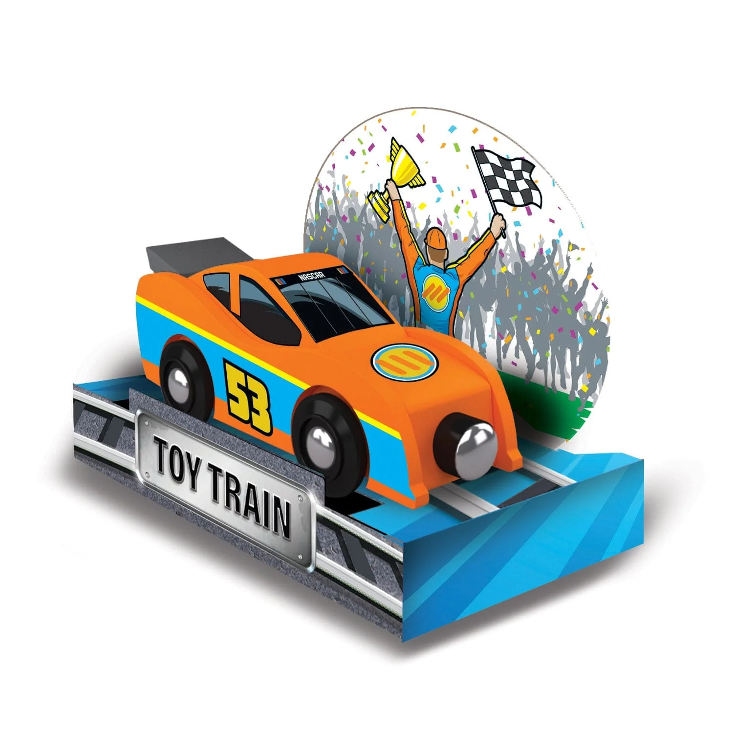 NASCAR Toy Train Engine - Image 4