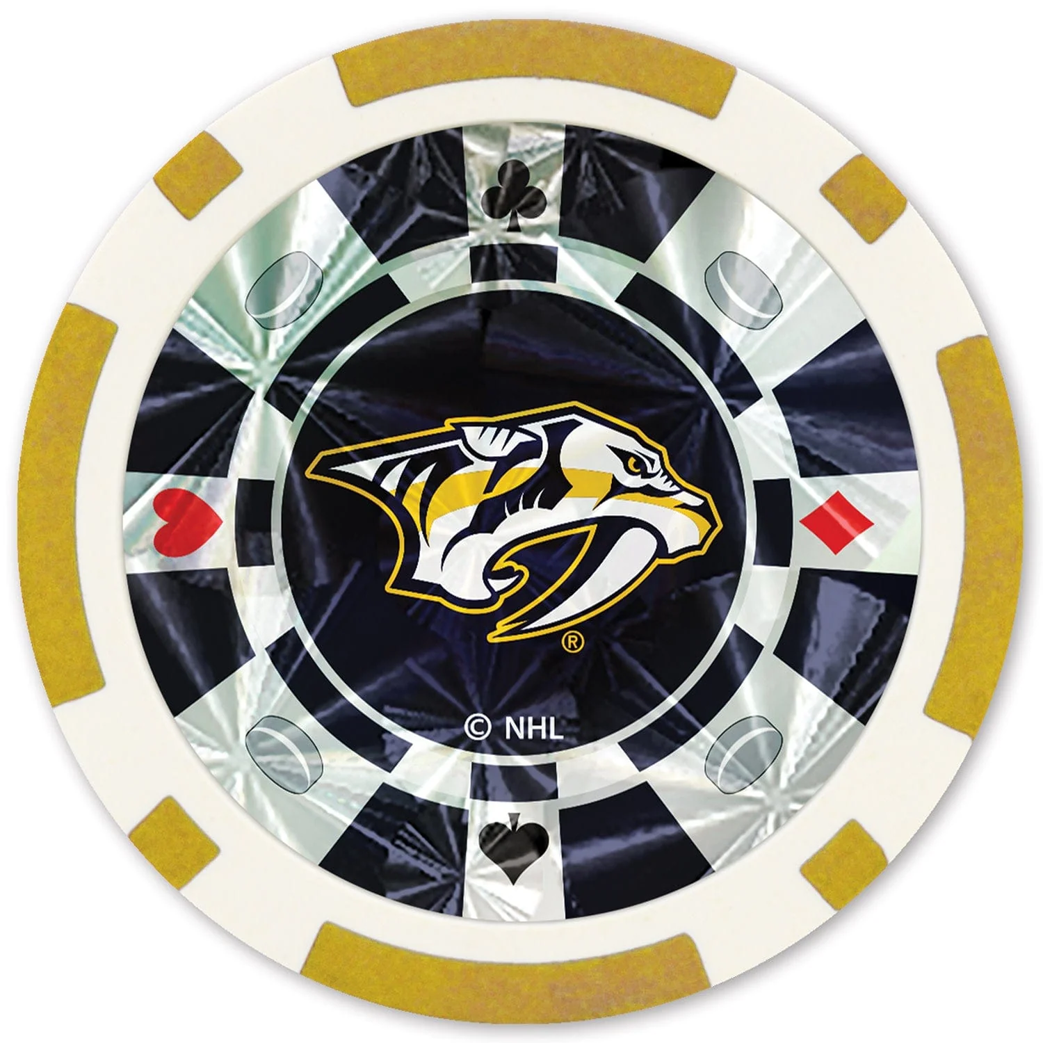 Nashville Predators 20 Piece Poker Chips - Image 2