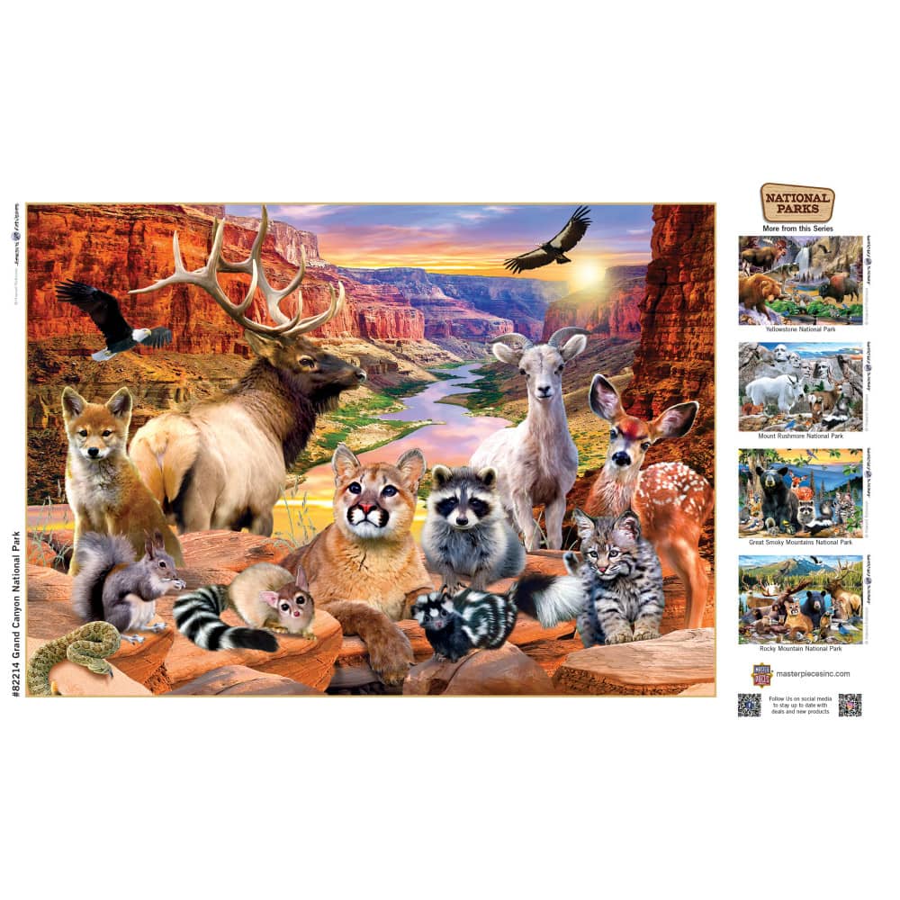 Grand Canyon National Park 500 Piece Jigsaw Puzzle - Image 4