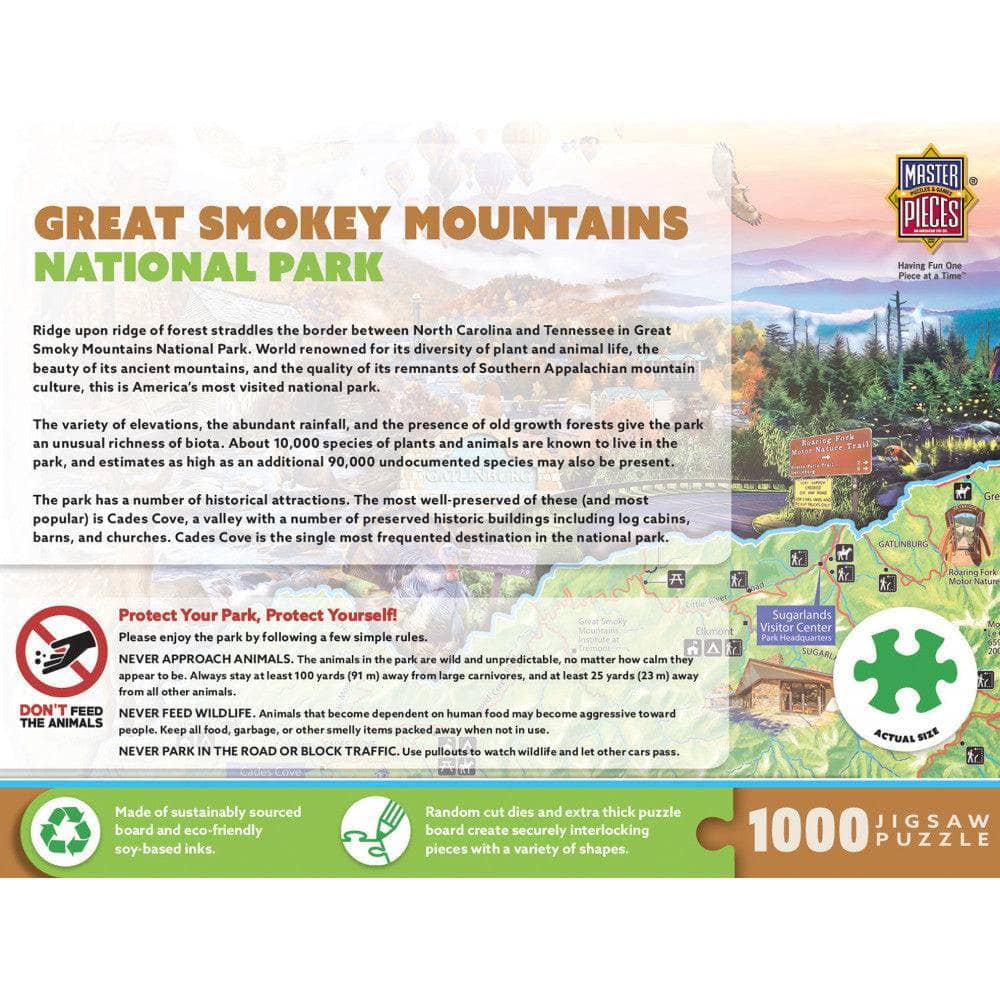 Great Smoky Mountains National Park 1000 Piece Jigsaw Puzzle - Image 3
