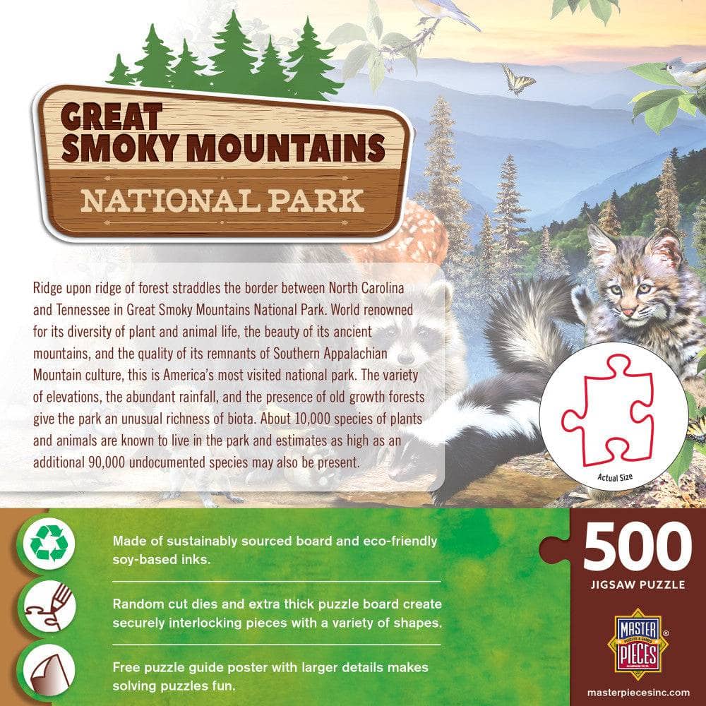 Great Smoky Mountains National Park 500 Piece Jigsaw Puzzle - Image 3