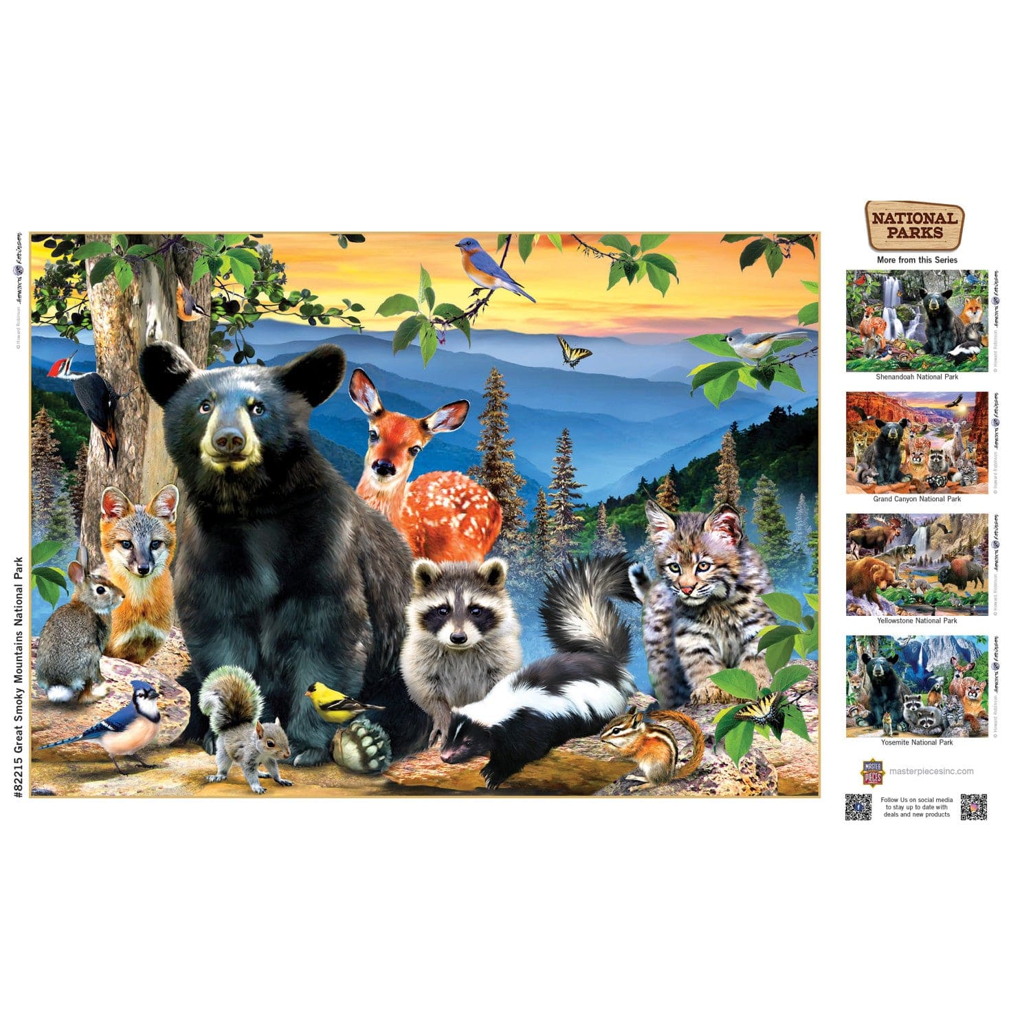 Great Smoky Mountains National Park 500 Piece Jigsaw Puzzle - Image 4