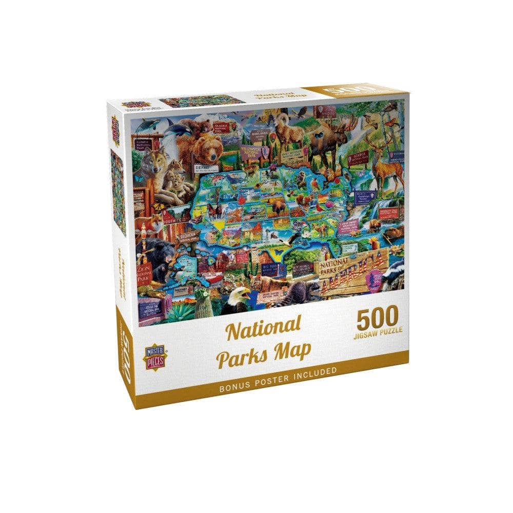 National Parks Map - Jigsaw Puzzle - Image 3