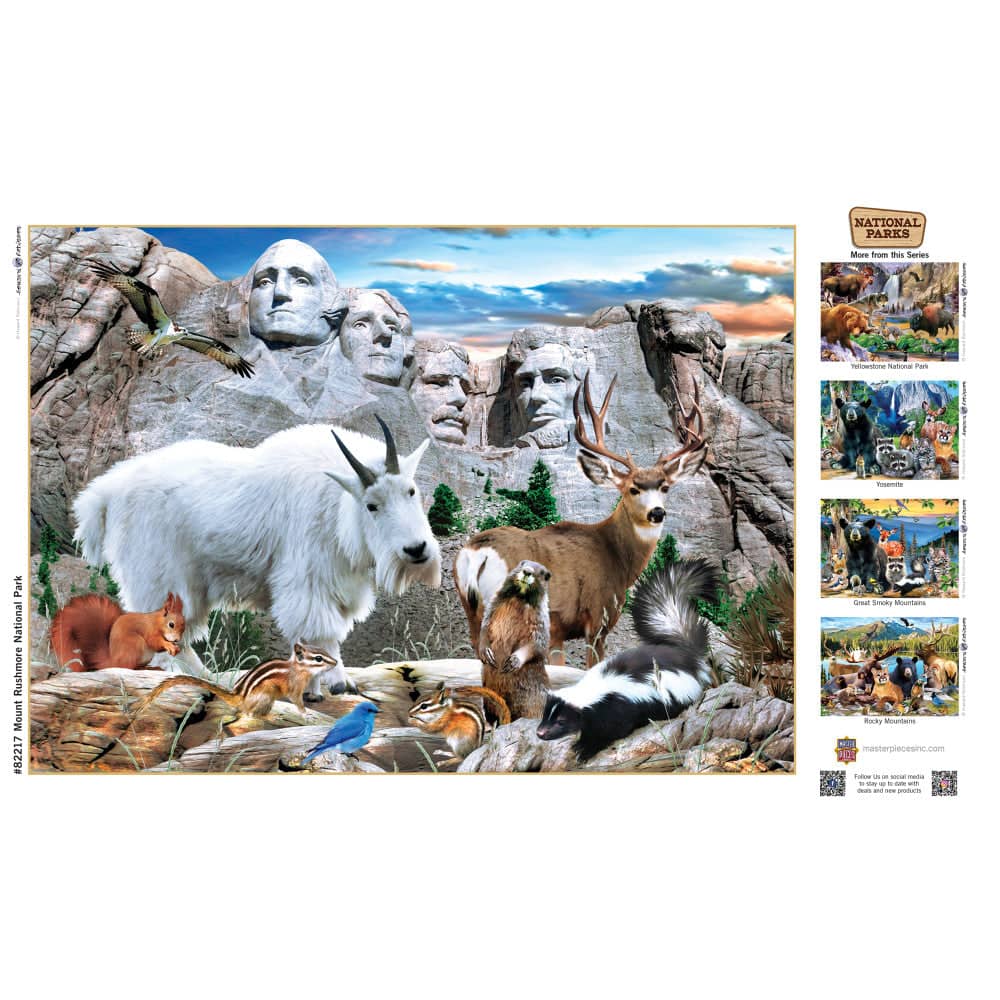 Mount Rushmore National Memorial 500 Piece Jigsaw Puzzle - Image 4