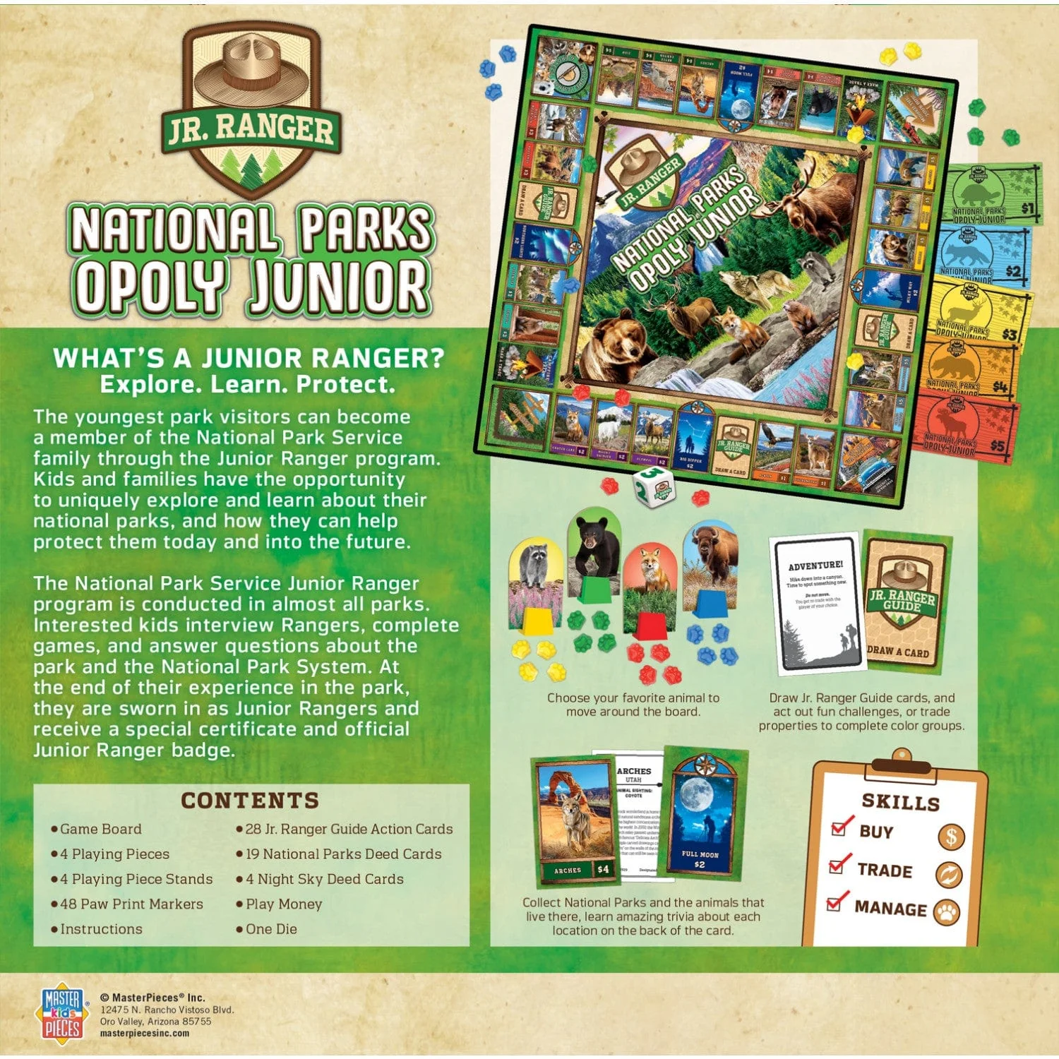 Jr. Ranger - National Parks Opoly Junior - Image 3