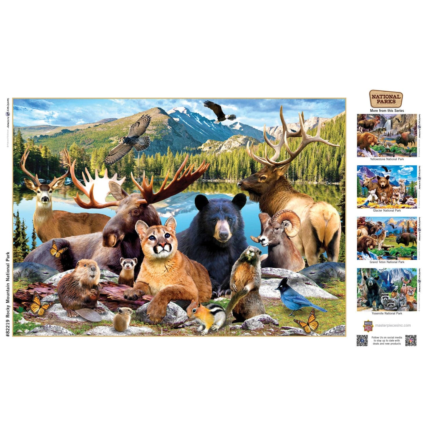 Rocky Mountain National Park 500 Piece Jigsaw Puzzle - Image 4
