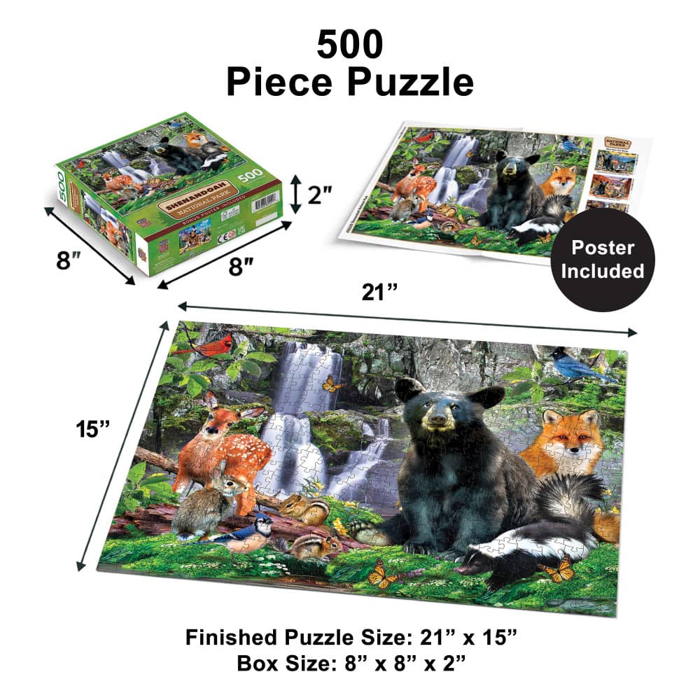 Shenandoah National Park 500 Piece Jigsaw Puzzle - Image 5