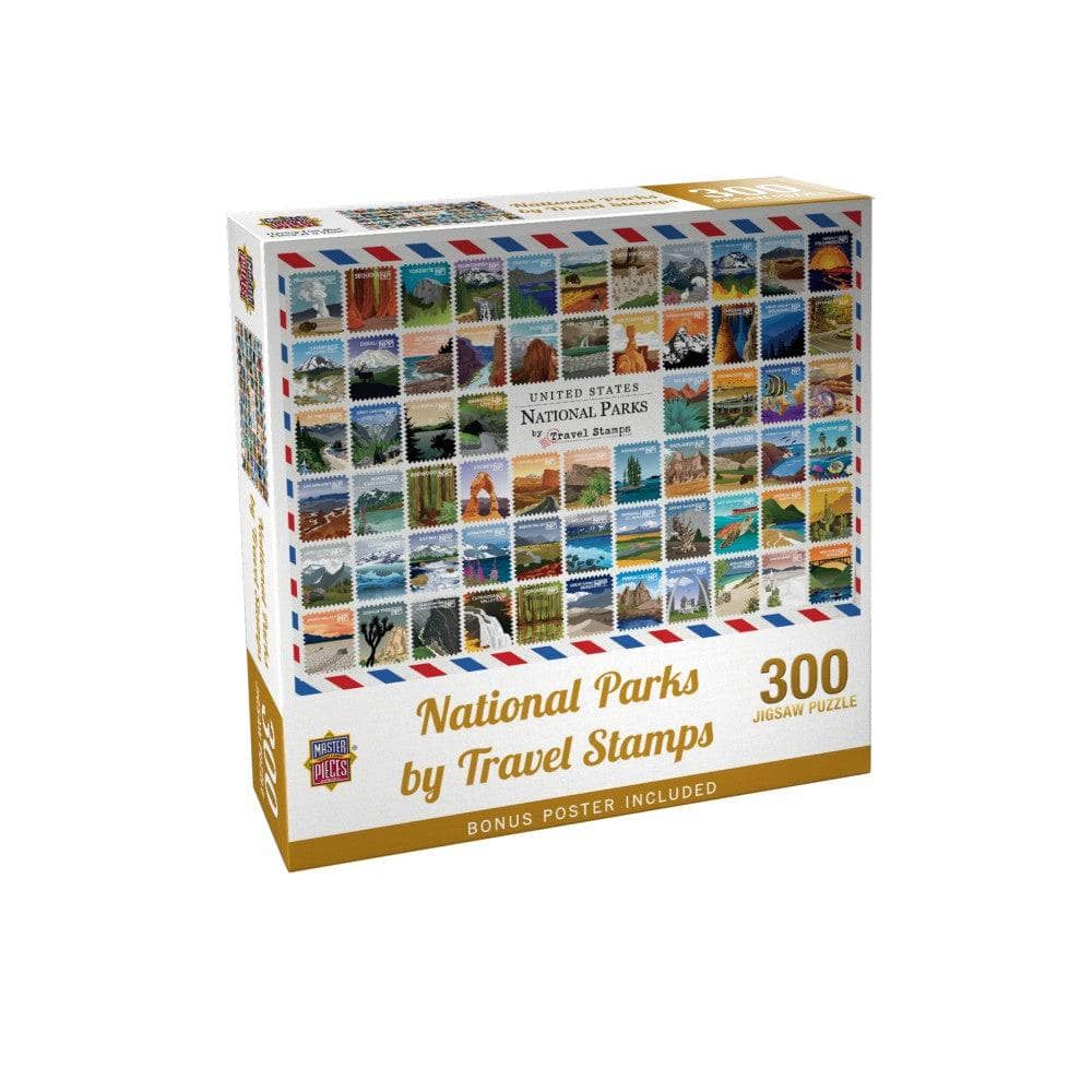National Parks Travel Stamps - Jigsaw Puzzle - Image 2