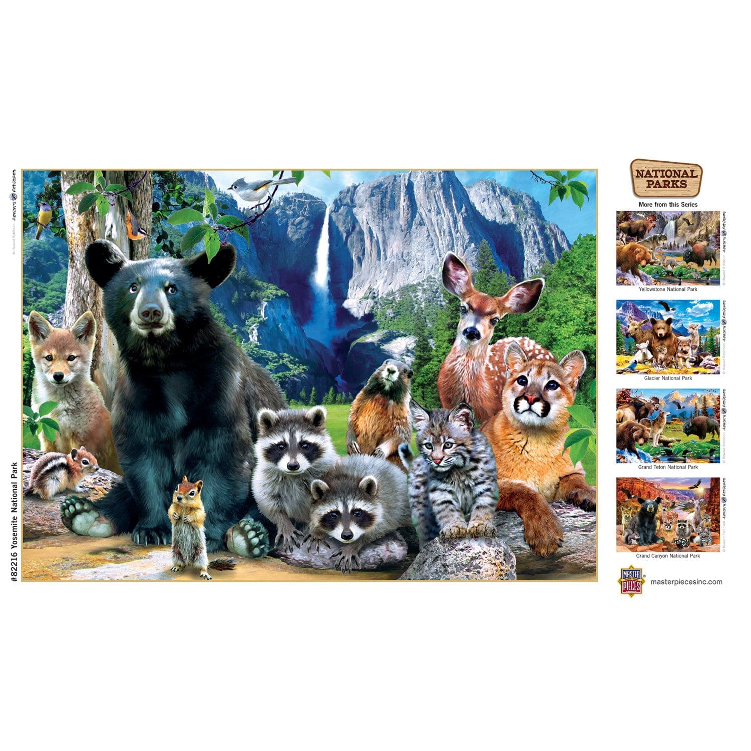Yosemite National Park 500 Piece Jigsaw Puzzle - Image 4