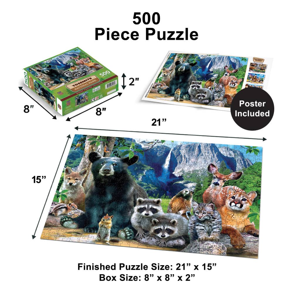 Yosemite National Park 500 Piece Jigsaw Puzzle - Image 5