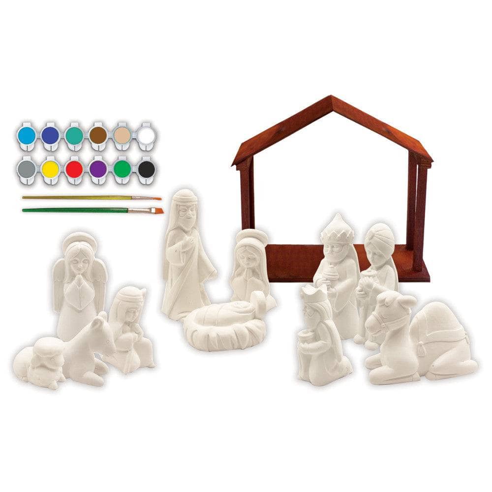 Nativity Scene - Plaster Figurine Paint Set - Image 2