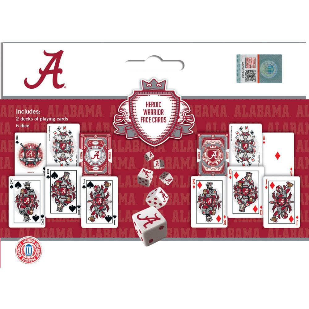 Alabama Crimson Tide - 2-Pack Playing Cards & Dice Set - Image 3