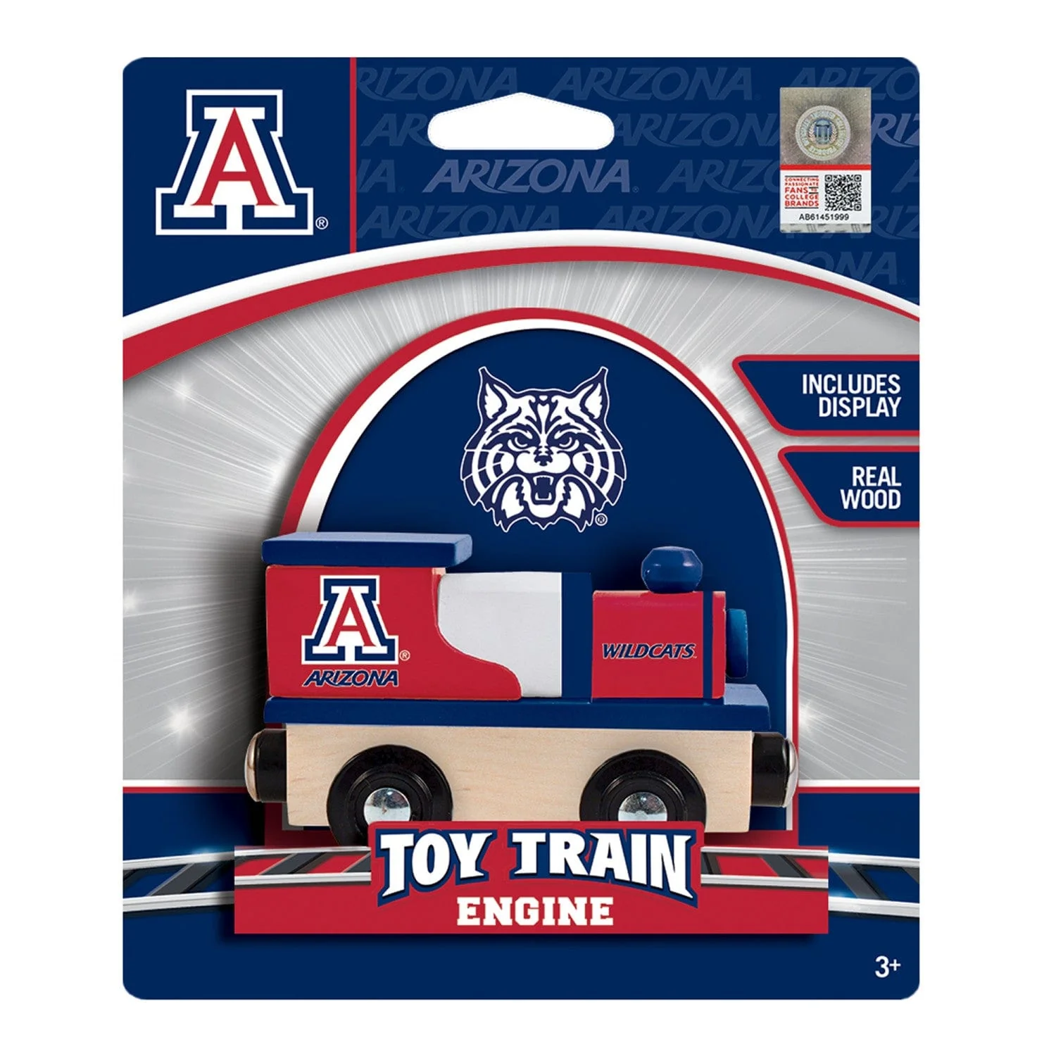 Arizona Wildcats Toy Train Engine - Image 2