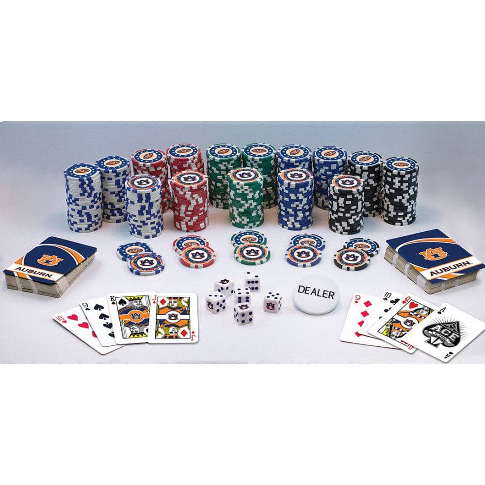 Auburn Tigers 300 Piece Poker Set - Image 2