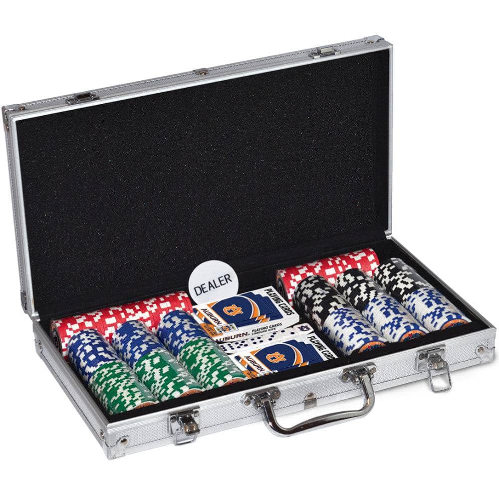 Auburn Tigers 300 Piece Poker Set - Image 3